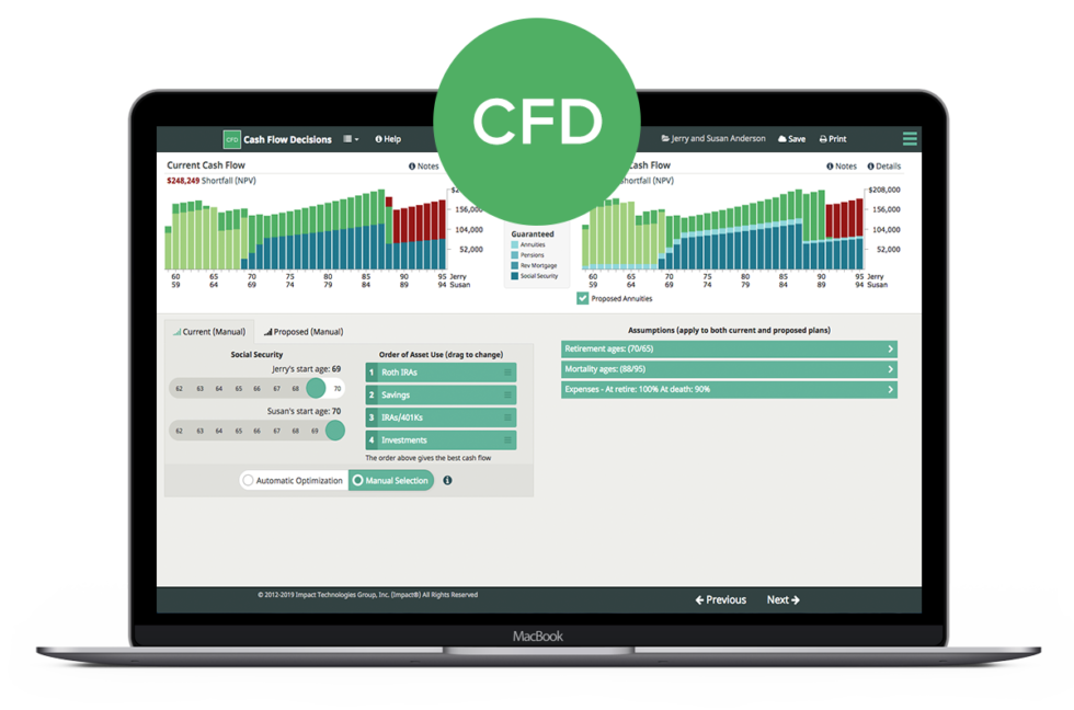 Cash Flow Decisions | Advisor Controls